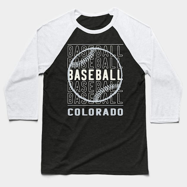 Baseball Colorado Baseball T-Shirt by tropicalteesshop